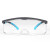 霍尼韦尔护目镜120300S200G静谧蓝透明镜片防风沙防尘雾眼镜10副