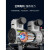 胜斯特空压机工业级220v木工喷漆打气泵小型无油低音空气压缩机 (家用款)1280W+10L无油二级(双缸