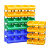 元件塑料盒钻头螺丝分类盒样品盒物料零件置物盒HZD 4号黄色