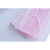 山头林村三层薄款粉色一次性口罩50只白色透气熔喷单独包装防飞沫防尘 蓝色三层50片(非独立装)