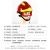 骑先锋F2抢险救援头盔防护安全帽蓝天救援工程帽子 红色头盔+手电+眼镜+灯架