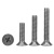 蚁揽月 TA2钛沉头十字螺丝纯钛平头十字槽机牙螺丝沉头螺钉 M2*15(1个) 