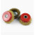 JIYUEJINGGONG碗型钢丝轮金属打磨轮除锈钢丝刷钢丝球100个装 100型红盖16孔