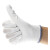 安丹达(10331)涤纶PU掌浸白手套 劳保涂指涂掌耐磨工作防护防滑