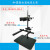 机器视觉实验支架  智能CCD显微镜固定测试台+万向光源架 旗舰款高100mm大底板 RH-MVT4-10
