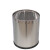 标燕 【不锈钢垃圾桶22.5*26】不锈钢无盖垃圾桶带压圈卫生间垃圾桶ZTT-LJT0021
