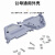 宁才（NINGCAI）DB37焊接头 2排37孔母头接口插头焊线头连接器 母头带塑料外壳 2 个 NC-M148