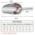 金固牢 KZS-5 不锈钢取样铲 采样器取样器冰铲实验用品 大号27*10.8cm 