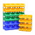 元件塑料盒钻头螺丝分类盒样品盒物料零件置物盒HZD 1号蓝色 1号黄色