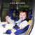 阿布纳Abner 婴儿童安全座椅汽车用0-4-12岁 360度旋转可躺isofix硬接口 宇航员008（柏林灰）