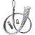 电力电缆网套牵引拉线连接器钢丝蛇皮套子网兜导线猪笼套拉紧网罩 导线网套120-150平方 直径25mm