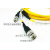 安博TRB三同轴三爪BNC组件电缆1553B跳线 总线TRC-75-1双公头75欧 0.5米未税