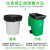 环卫保洁袋加厚垃圾特厚超户外桶装工业大黑又大的超级口 80*90厘米15克500个 加厚