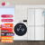 LG 冰洗套装 647升对开门家用冰箱GR-B2471PKF 风冷无霜变频+滚筒洗衣机 DD变频电机 【奢华白】10.5kg洗 FLX10N4W