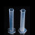 鸣固  实验室用品 塑料量筒带刻度加厚PP分装 实验量筒 塑料量筒 蓝线10ml-1000ml（7个）