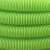 冰禹 BY-7528 波纹塑料管道 新风pe管风管软管 软管通风双壁波纹管配件 φ75mm 绿色50米