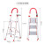 加厚铝合金梯子折叠梯四步五步六步装修爬梯室内人字梯高楼梯 加厚铝合金-3步梯