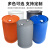 油桶200L化工桶双环闭口桶密封废液桶200kg柴油汽油塑料桶圆桶浮 120L蓝色单环桶-特厚 全新料