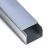DS 铝合金方线槽 60*30mm 壁厚0.8mm 1米/根 外盖明装方形自粘地面