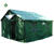 军楚84A班用棉帐篷寒区多人野外露营户外救灾帐篷含床 3.7x3.9米