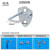 驰兔-U型金属挂钩35*55mm五金工具挂板挂钩方孔洞洞孔板展示架老虎钳挂钩 3个装