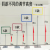 麦思家 仓库标识牌A4促销牌台式展示架堆头促销支架海报促销落地架价格牌 A款A4框+黑支架(颜色备注