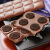 妙卡（MILKA）进口俄罗斯黑气泡巧克力妙卡饼干纯可可脂巧克力威化 卡布奇诺气泡92克1