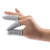 稳斯坦 WF134 防割指套 HPPE采摘器配套雕刻耐磨防护防切割手指套(10只)均码