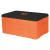 欧肯epp泡沫保温箱商用堂食品级快餐饮冷藏箱配送户外卖摆摊保鲜冰冻 加厚版32升橙箱+黑盖
