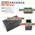 不锈钢拉丝86面板D型音频信息盒多媒体墙面桌面插座BXQM-2 BXQM-2M(明装)