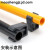 UPVC水管U型夹 塑料水管管夹 水管PVC塑料管夹 低脚平底管卡 管托 内径50mm(DN40)