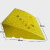 橡胶台阶垫斜坡垫楼梯上爬坡橡胶垫斜板缓坡加厚型塑胶橡塑 黄（50x40）高17cm6.2斤