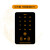 磨砂门禁机管理卡一体机读卡器IC卡自动门开门主机密码ID卡二代证 T12触摸款(ID卡+灌胶防水)
