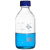 京京 玻璃棕色透明蓝盖丝口试剂瓶高硼硅蓝盖瓶100/250/500/1000ml 高硼硅透明5000ml