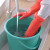 加长洗碗手套耐用家务胶皮工作劳保耐磨厨房长款防水乳胶橡胶 红 红加厚特长款55CM 直