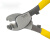 田岛工具电缆剪剥线钳电工线缆剪6寸8寸10寸断线钳子电线剪刀 8寸(200mm)