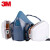 LISM7502防毒面具口罩活性炭硅胶防护面罩喷漆专用化工防尘工业粉尘 7502七件套+滤毒盒一包(2个)
