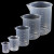 塑料烧杯50/100/250/500/1000ml PP带刻度塑料烧杯塑料量筒计量杯 50ML 塑料烧杯