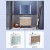 科勒（KOHLER） 玲纳2.0美杜橡木纹智能浴室柜组合落地式卫生间洗漱台多颜色可选 橡木纹浴室柜80CM+镜柜