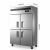 立式不锈钢防爆冰柜 商用风冷节能保鲜柜冷藏冷冻柜 六门风冷单温冷藏 冷柜