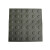 盲道砖橡胶 pvc安全盲道板 防滑导向地贴 30cm盲人指路砖Z 25*25CM(灰色点状)