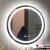 浴室镜子LED带灯触摸屏除雾挂墙卫生间洗漱镜 白光+触控+除雾+时间 70CM