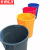 京洲实邦【蓝色桶】75升塑料圆形储物桶ZJ-0046