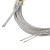 稳斯坦 W839 304不锈钢丝绳子吊锁具起重牵引吊装升降拖车绳晾衣绳 默认不截断7*19结构8mm（1米）