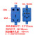 牛脾气泽优电缆盘插座卷线盘配件电线盘插座卡式通用嵌入式AA 牛脾气泽星长五孔16A