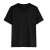 中神盾 圆领纯棉短袖T恤 SWS-Q2000 黑色 L码 定制款5天