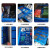 零件盒物料分格箱多格螺丝分类盒塑料盒子五金工具收纳整理周转箱 两格箱355*200*85蓝