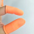 进口 橙色加厚耐磨 颗粒防滑 点钞翻资料 手指套 桔色 L