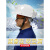 京炼 安全帽蓝牙太阳能可充电头盔夏季工地带风双男帽子制冷灯 (双风扇8600)白色 太阳能数显帽