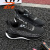 回力（Warrior）夏季薄款运动鞋女款2024新款网面透气减震跑步鞋球鞋子 黑色 35